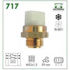 717 MTE-THOMSON Термовыключатель, вентилятор радиатора