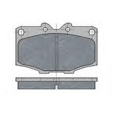 SP 205 PR SCT Комплект тормозных колодок, дисковый тормоз