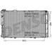 DRM17039 DENSO Радиатор, охлаждение двигателя