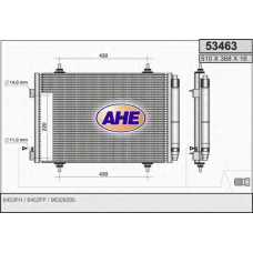 53463 AHE Конденсатор, кондиционер