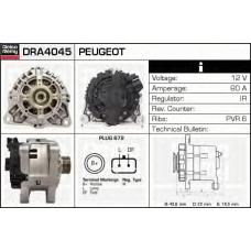 DRA4045 DELCO REMY Генератор