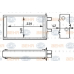 8FH 351 311-001 HELLA Теплообменник, отопление салона