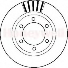 562168B BENDIX Тормозной диск