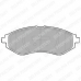 LP1895 DELPHI Комплект тормозных колодок, дисковый тормоз