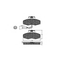 30187 SPIDAN Комплект тормозных колодок, дисковый тормоз