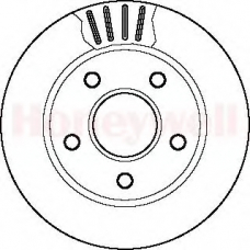 561654B BENDIX Тормозной диск