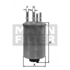 WK 829/5 MANN-FILTER Топливный фильтр
