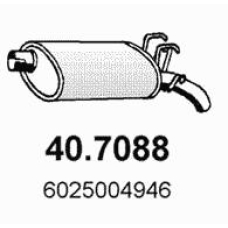 40.7088 ASSO Глушитель выхлопных газов конечный