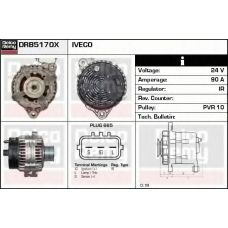 DRB5170X DELCO REMY Генератор