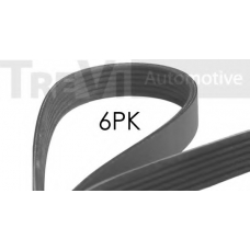 6PK1205 TREVI AUTOMOTIVE Поликлиновой ремень