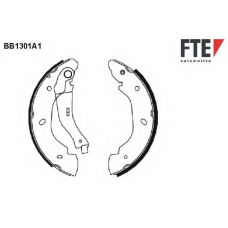 BB1301A1 FTE Комплект тормозных колодок