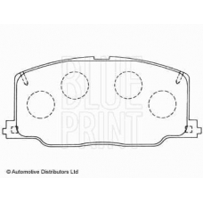 ADT34224 BLUE PRINT Комплект тормозных колодок, дисковый тормоз