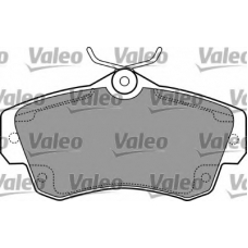 597409 VALEO Комплект тормозных колодок, дисковый тормоз