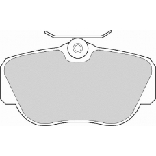 FD6375N NECTO Комплект тормозных колодок, дисковый тормоз