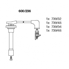 600/236 BREMI Комплект проводов зажигания