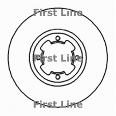 FBD248 FIRST LINE Тормозной диск