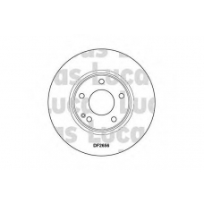 DF2656 TRW Тормозной диск