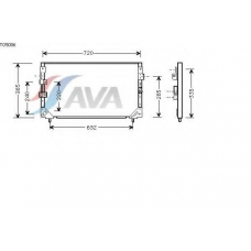 TO5006 AVA Конденсатор, кондиционер
