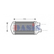 087002N AKS DASIS Интеркулер