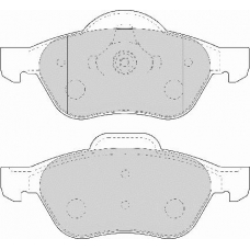 FD7010A NECTO Комплект тормозных колодок, дисковый тормоз