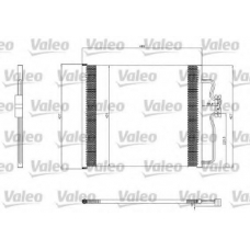 817406 VALEO Конденсатор, кондиционер