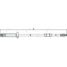 HOS3231 APEC Тормозной шланг