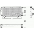 DRM21001 DENSO Радиатор, охлаждение двигателя