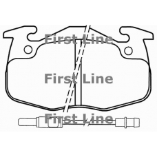 FBP3040 FIRST LINE Комплект тормозных колодок, дисковый тормоз