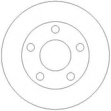 AC2245D AC Delco Тормозной диск