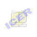 180324 ICER Комплект тормозных колодок, дисковый тормоз