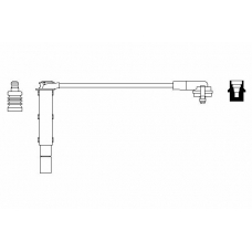 0 986 356 114 BOSCH Провод зажигания