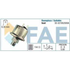14780 FAE Датчик, давление масла