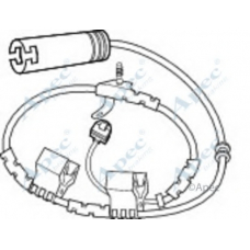 WIR5233 APEC Указатель износа, накладка тормозной колодки