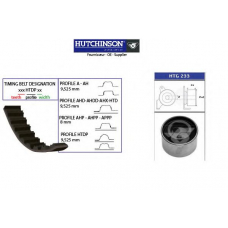 KH 316 HUTCHINSON Комплект ремня грм