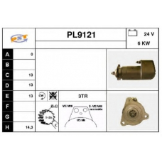 PL9121 SNRA Стартер