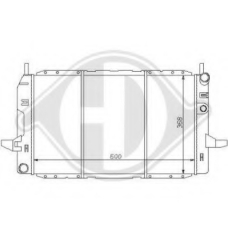 8110168 DIEDERICHS Радиатор, охлаждение двигателя