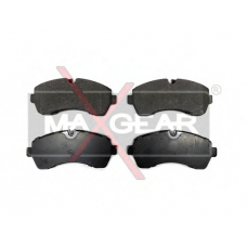 19-0675 MAXGEAR Комплект тормозных колодок, дисковый тормоз