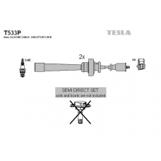 T533P TESLA Комплект проводов зажигания