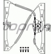 108 670 TOPRAN Подъемное устройство для окон