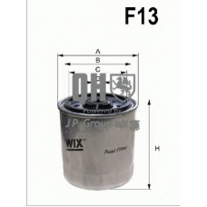 1318702109 Jp Group Топливный фильтр
