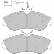 FDB1397 FERODO Комплект тормозных колодок, дисковый тормоз