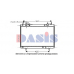080970N AKS DASIS Радиатор, охлаждение двигателя