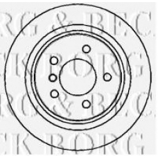 BBD5716S BORG & BECK Тормозной диск