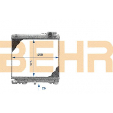 1300002 BEHR Radiator