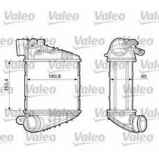 817205 VALEO Интеркулер