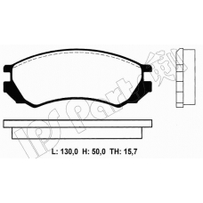 IBD-1010 IPS Parts Комплект тормозных колодок, дисковый тормоз