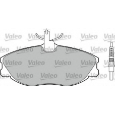 540732 VALEO Комплект тормозных колодок, дисковый тормоз