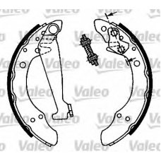 554695 VALEO Комплект тормозных колодок