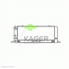 31-1569 KAGER Радиатор, охлаждение двигателя