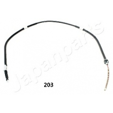 BC-203 JAPANPARTS Трос, стояночная тормозная система